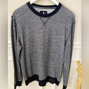 Express Men's Gray Sweater Crewneck Pullover Size Medium Crown Logo